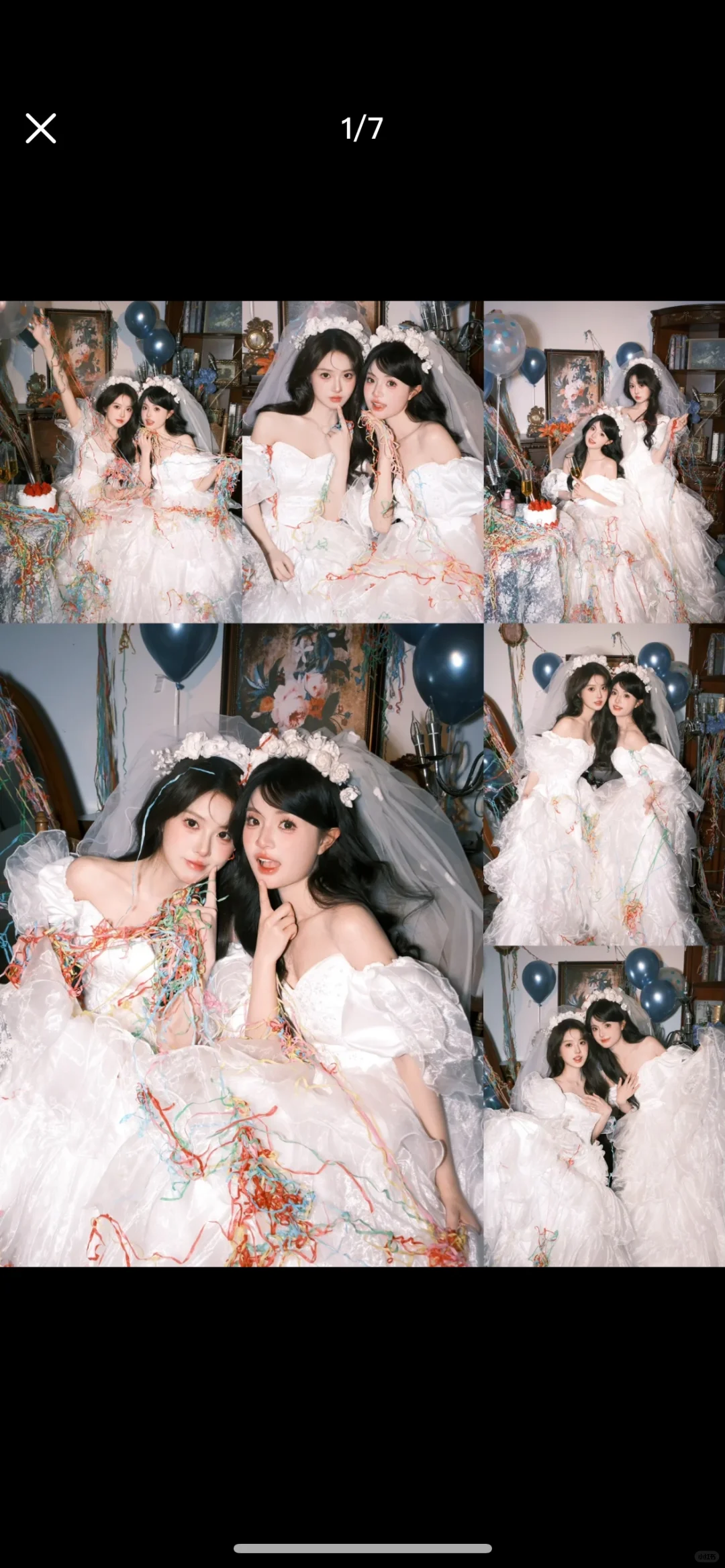 写真馆找拍模特拍闺蜜写真