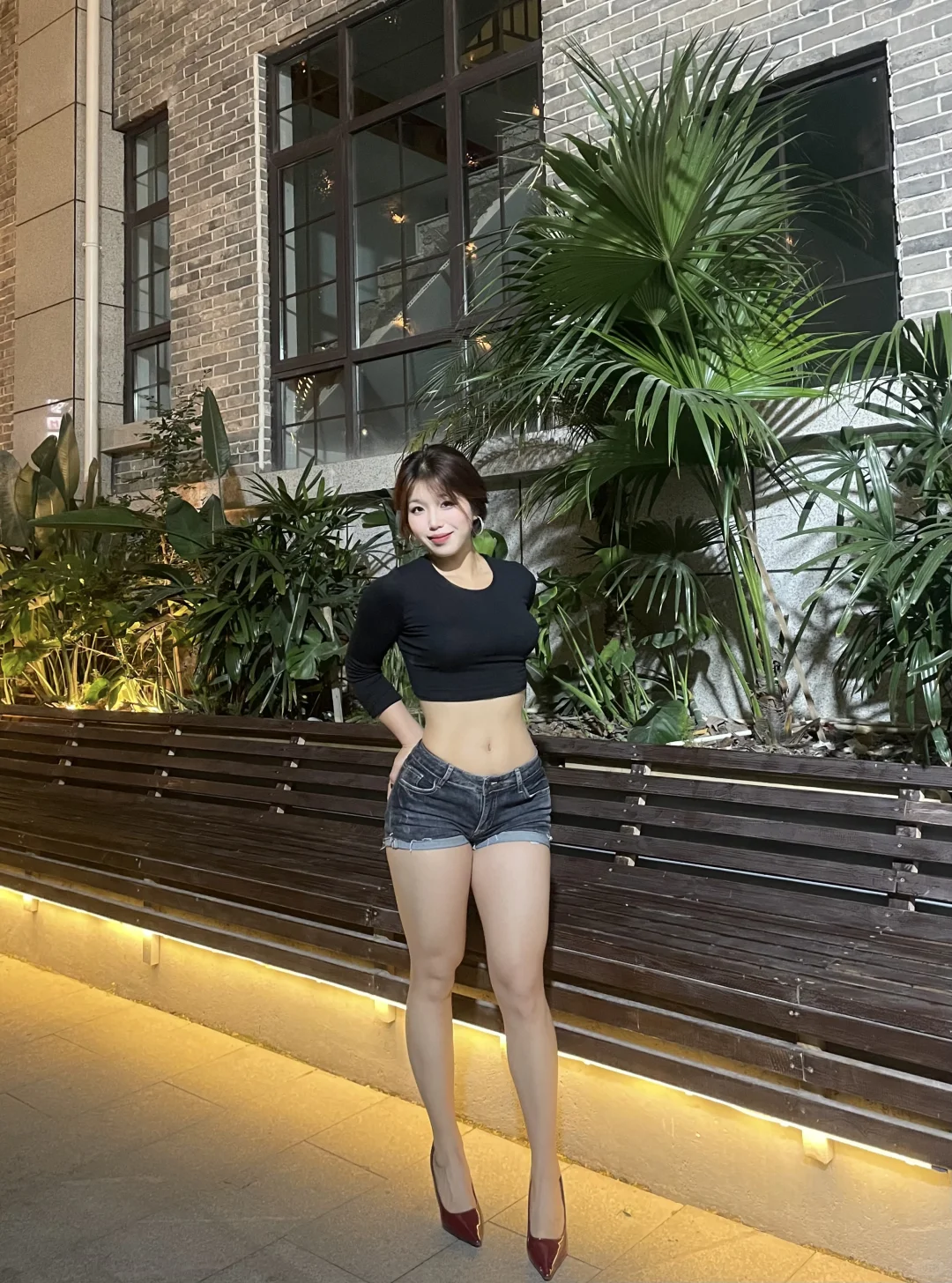 撸铁女孩日常穿搭