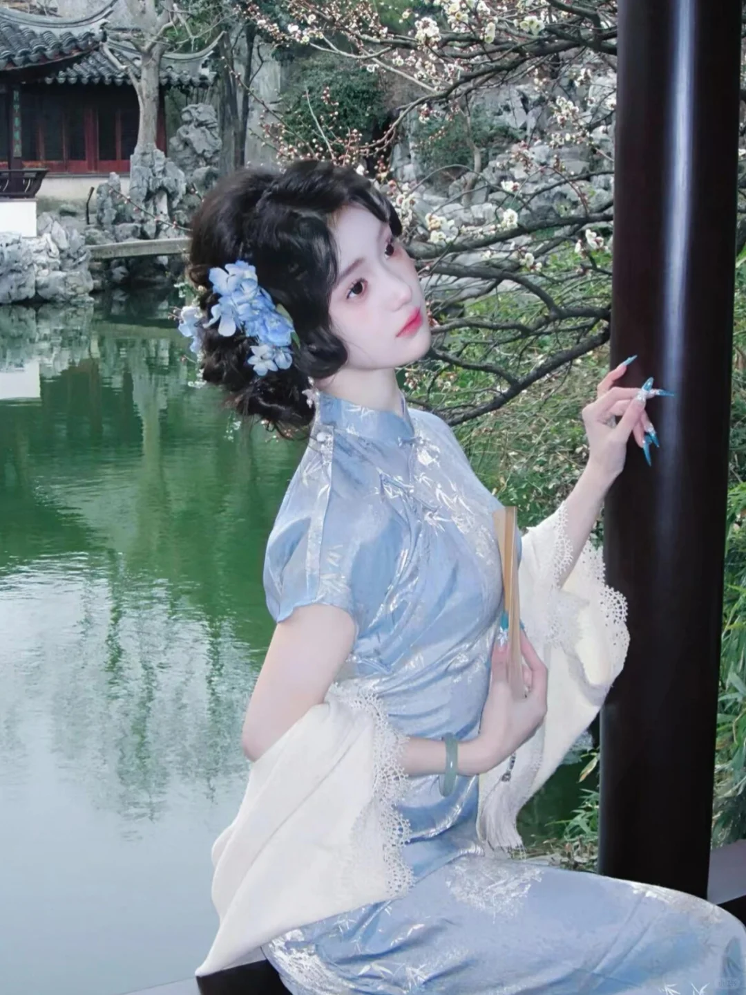 在苏州穿旗袍真的美出新高度！！
