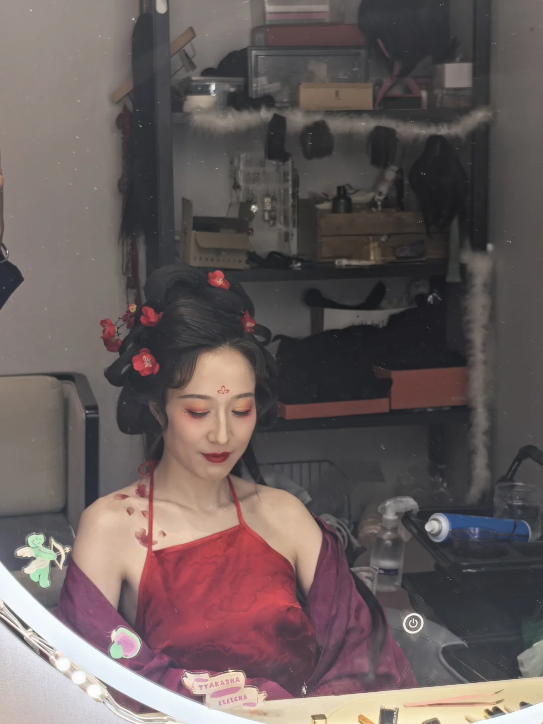 盘子女人坊拍摄古装照片