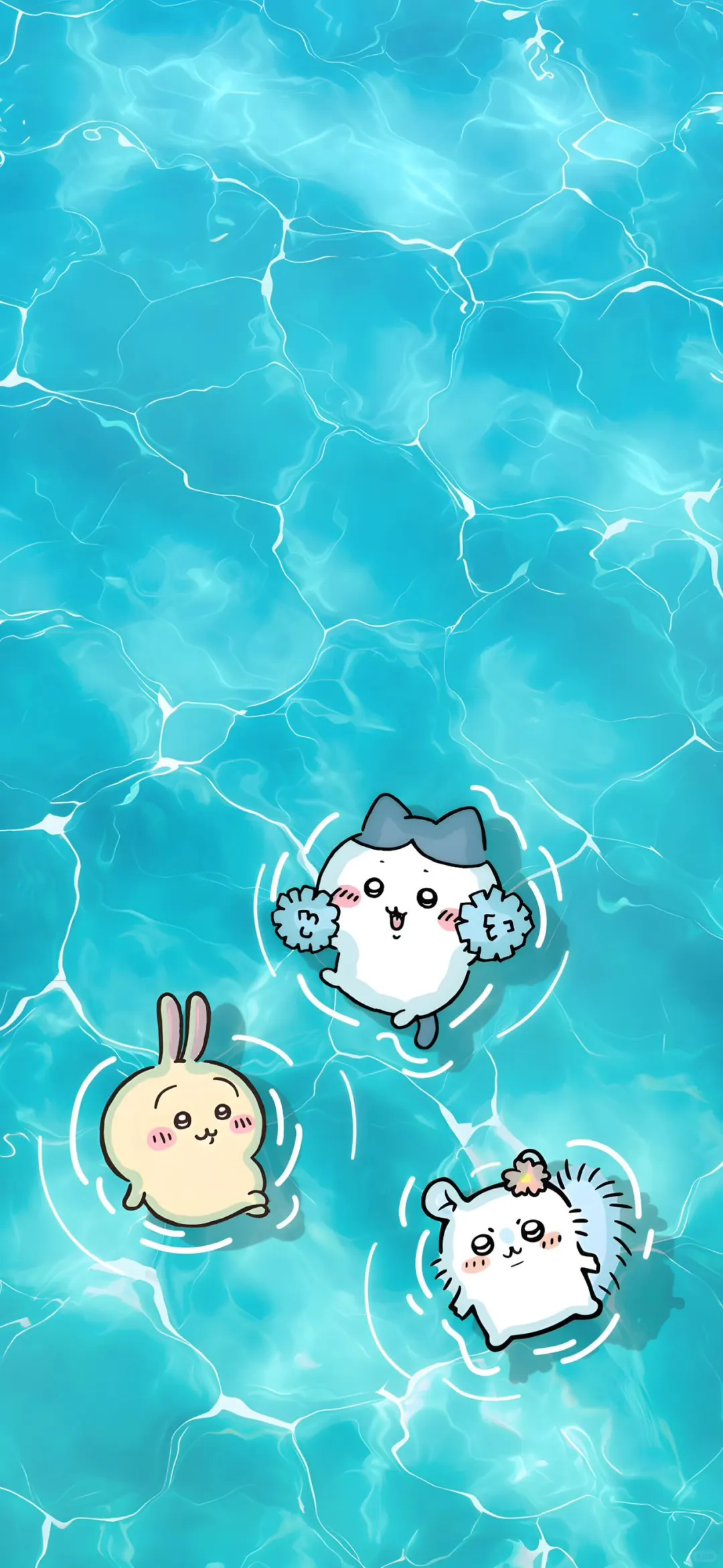 Chiikawa夏日清凉手机壁纸🧊