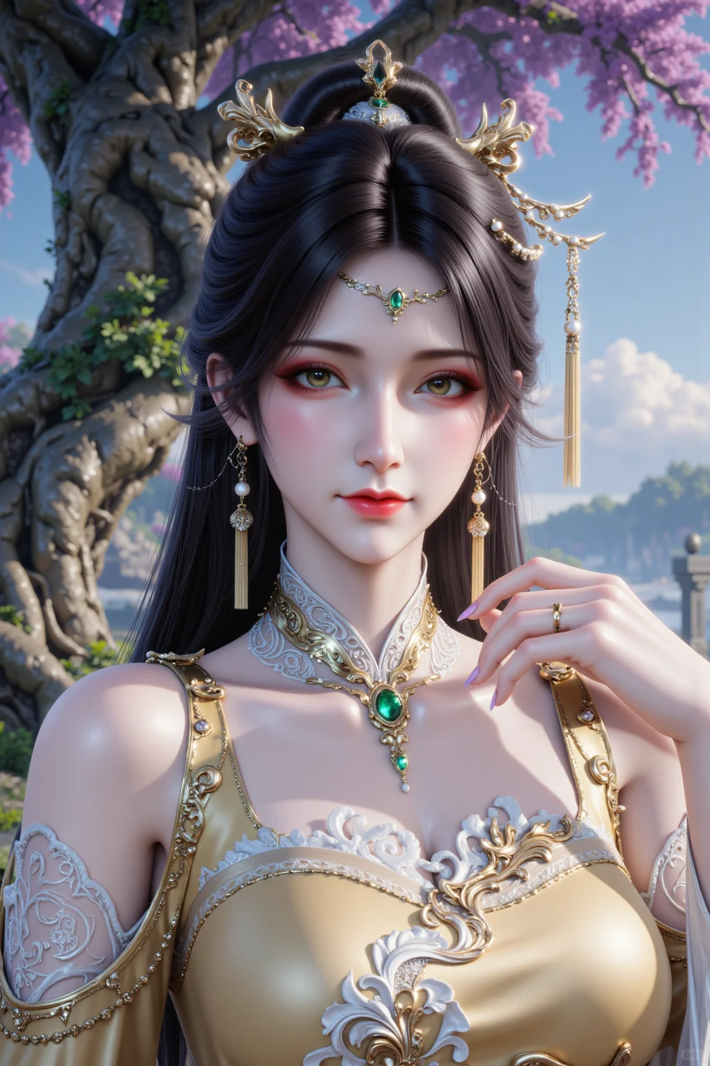 诛仙，金瓶儿，国漫美女