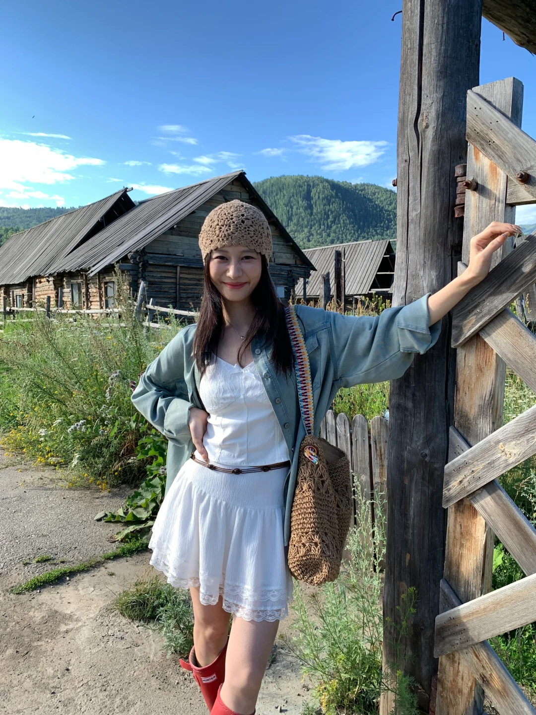 新疆📍像住进了一副油画里