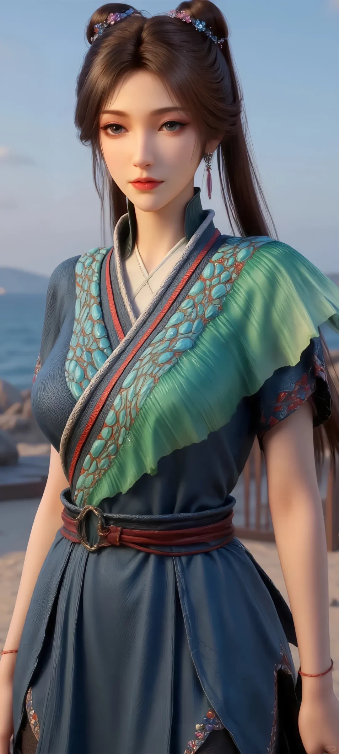 国漫壁纸｜柳神 美杜莎 小白 性感美腿壁纸