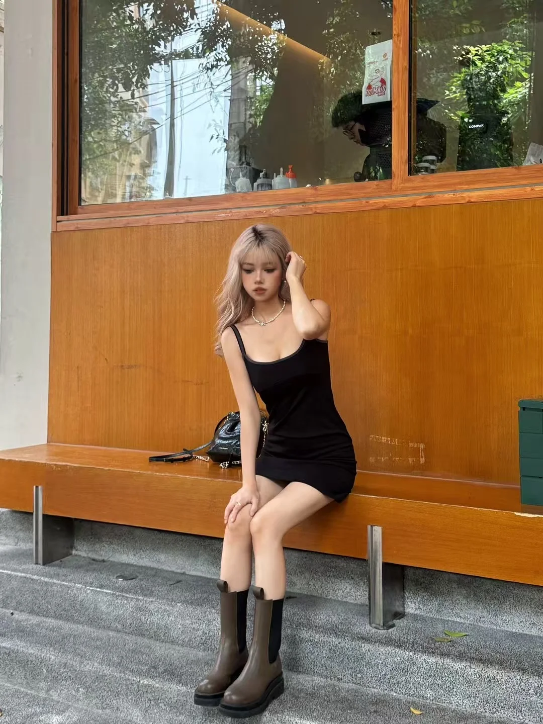重庆陪拍｜咖啡店美式辣妹～
