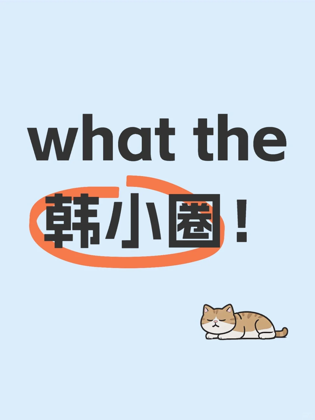 韩小圈越来越逆天