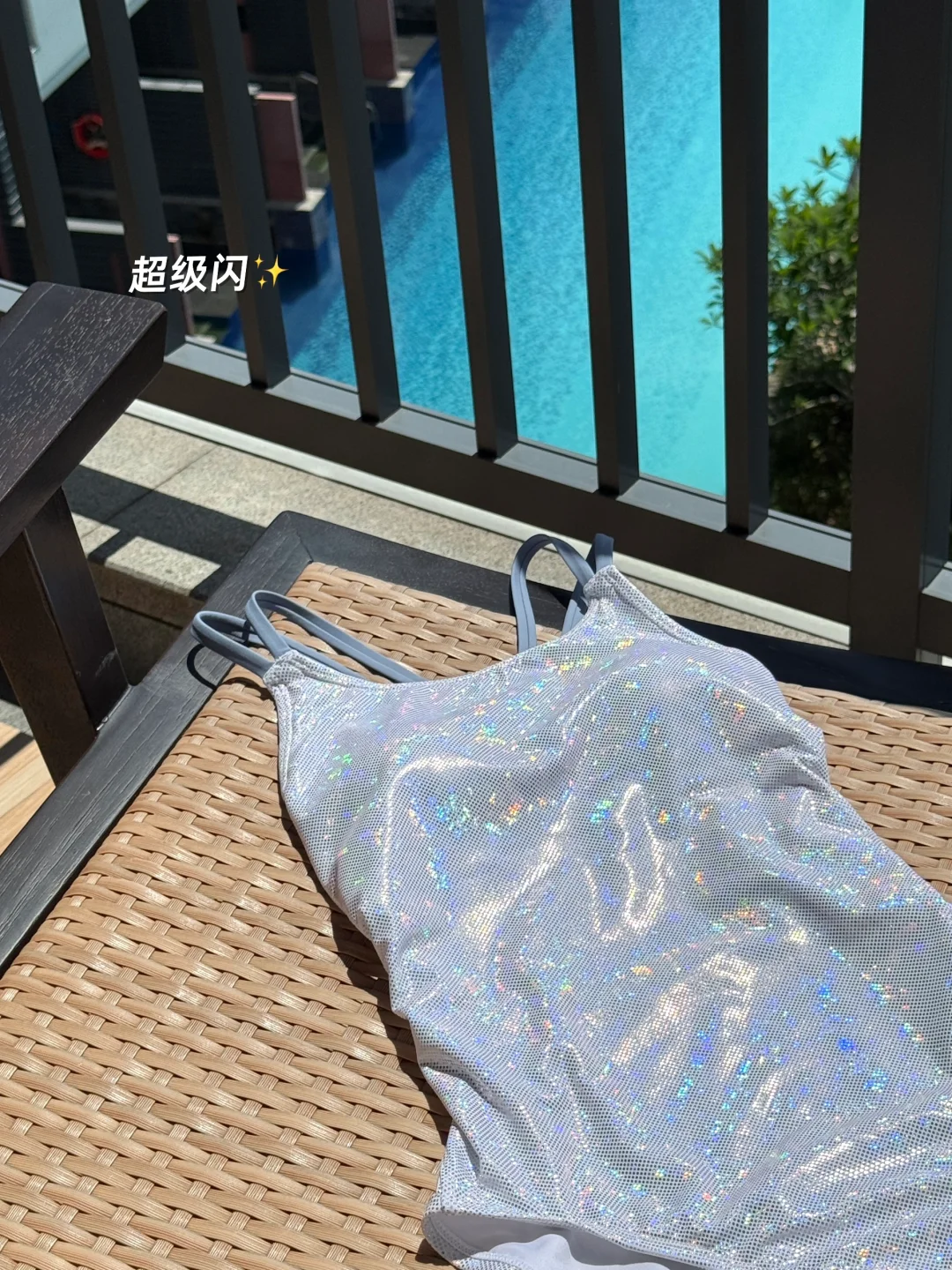 度假也要游泳🦋