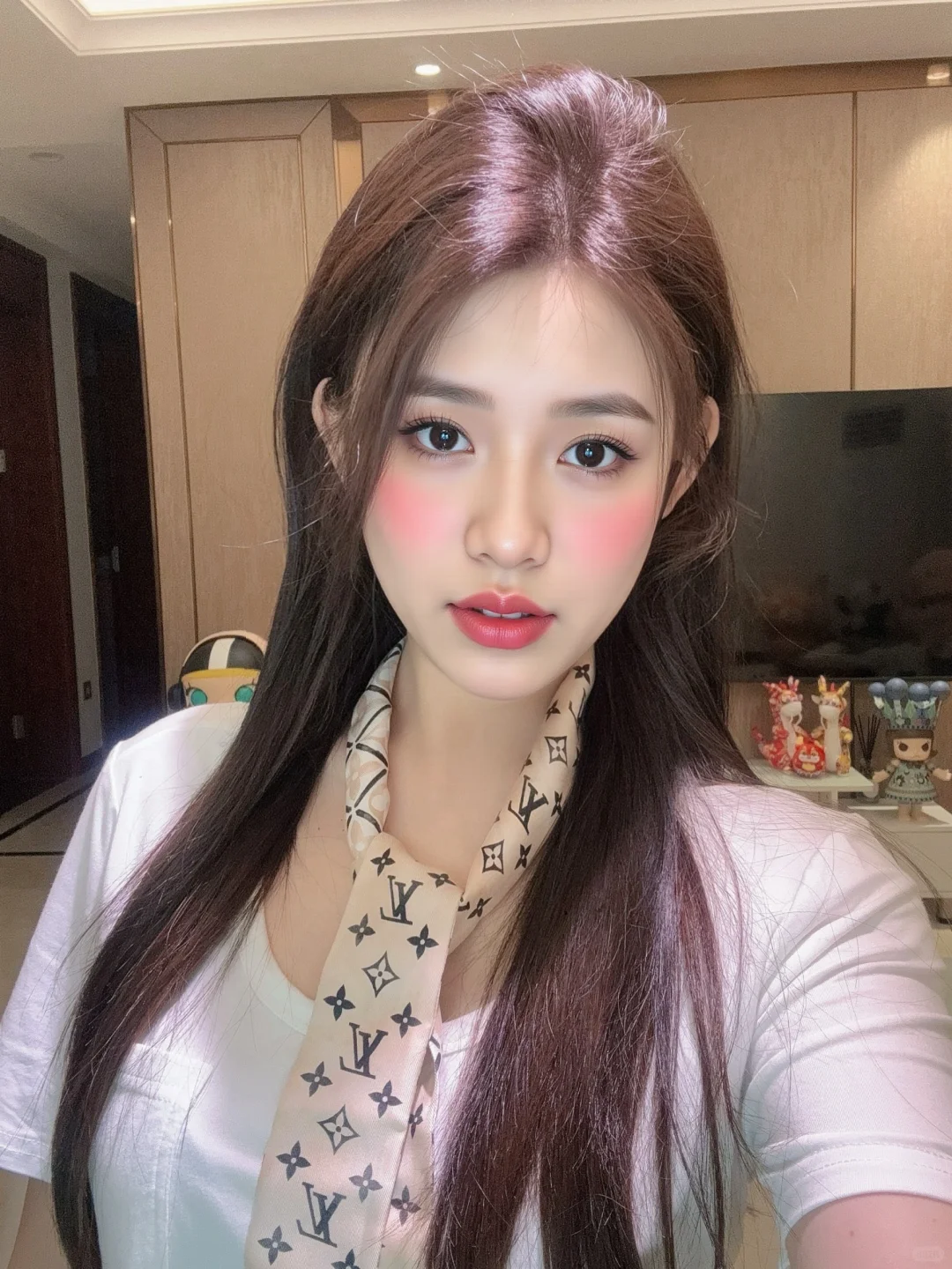 想要一个全是美女的平论区