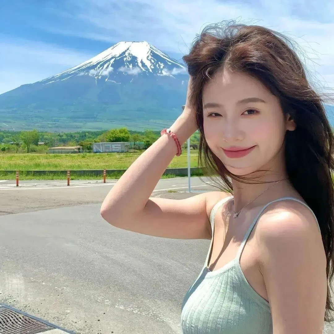 超清新的夏季女头