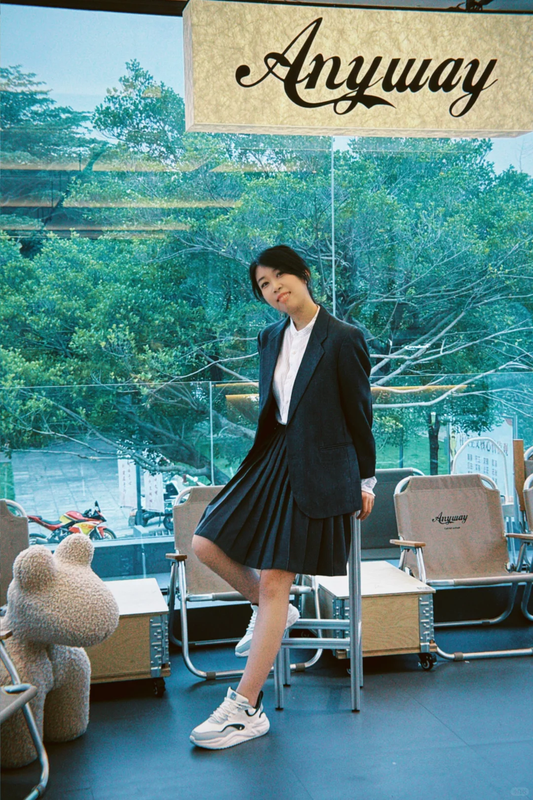 今天当青春女大🥰🥰