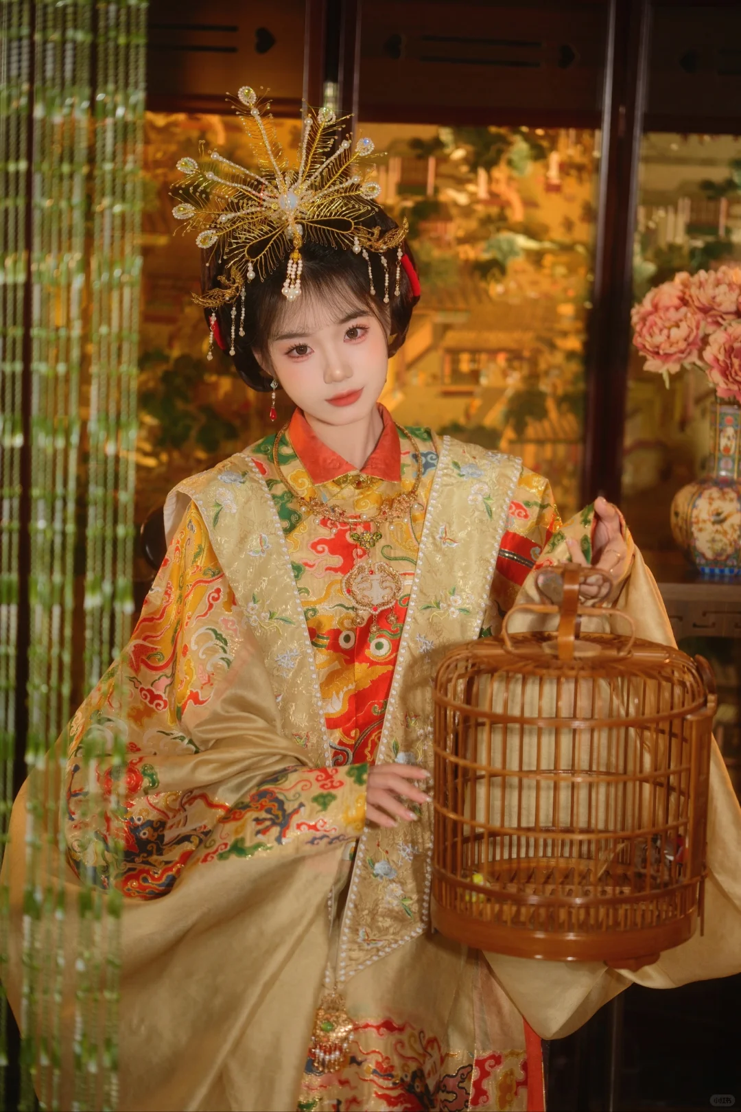 我大明女子就是要穿蟒袍读书🤣