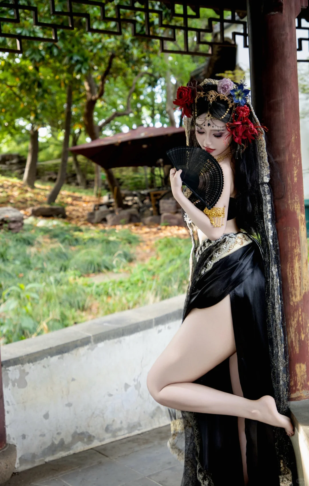 山间美人