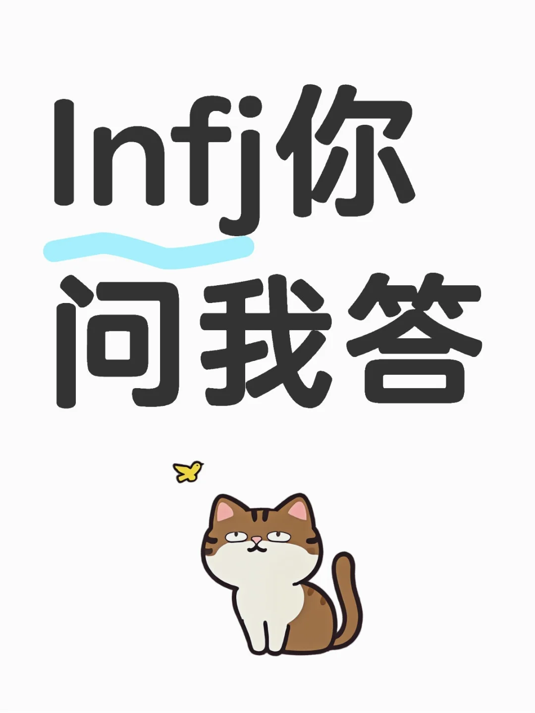Infj你问我答