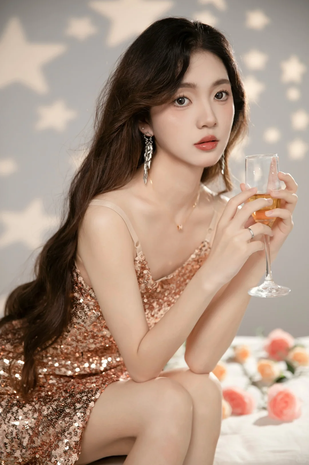 03女大学生第一次做模特就赚了1k
