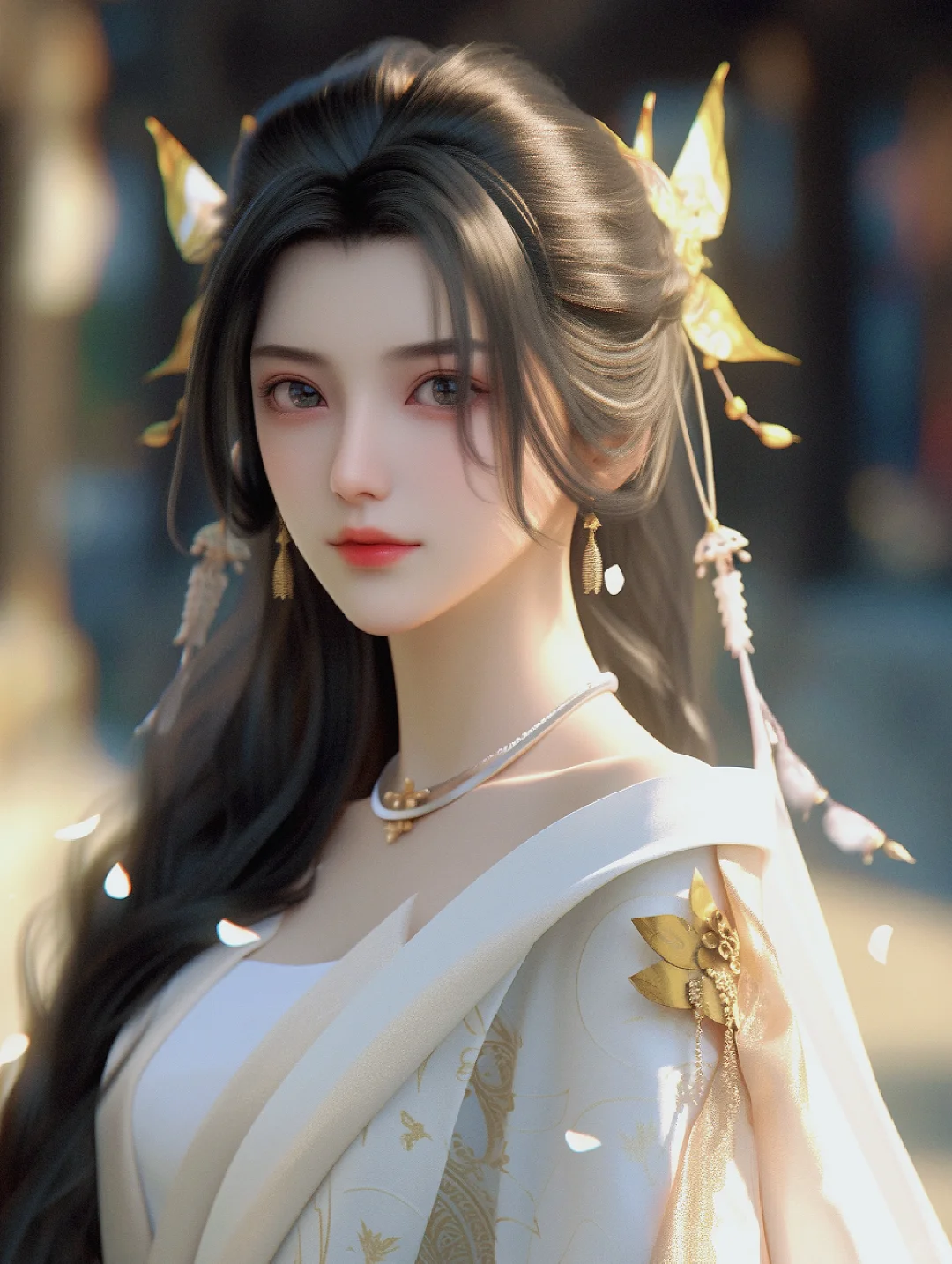 神秘的光芒