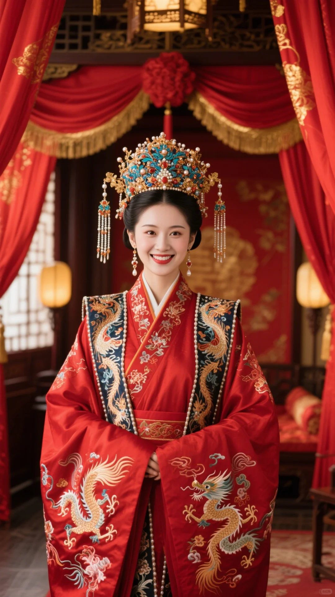 婚服~古装造型~古装美女~古风美女~