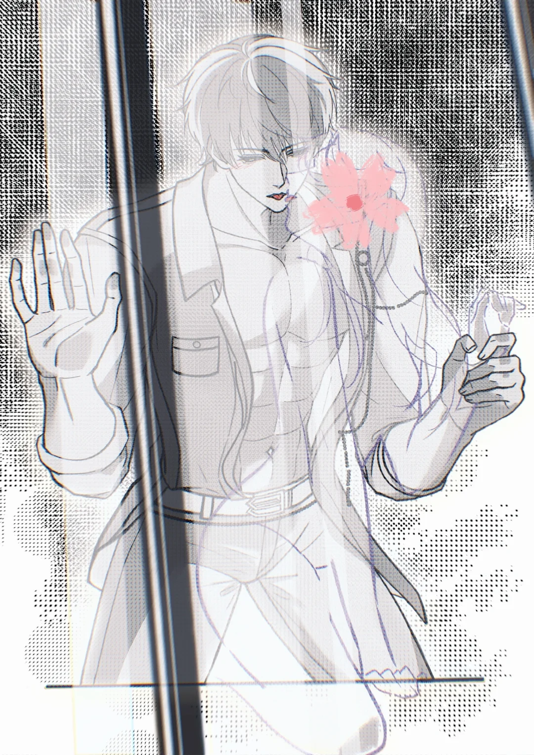 摸一张雾色勾勒