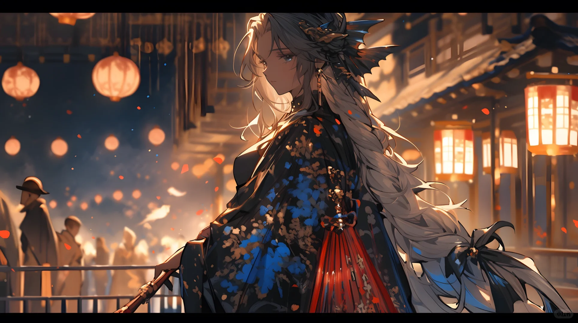 midjourney生成“盛世”二次元壁纸
