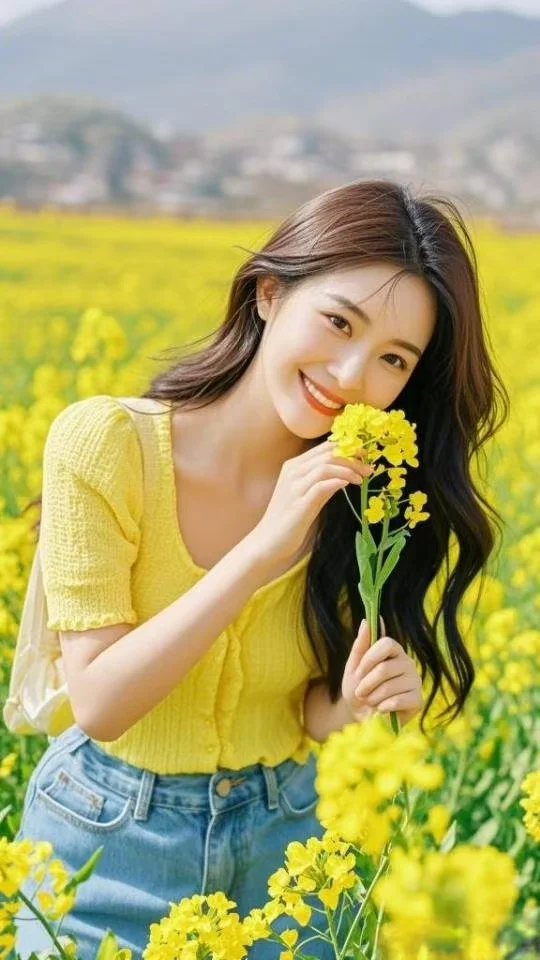 与花共舞的明媚时光