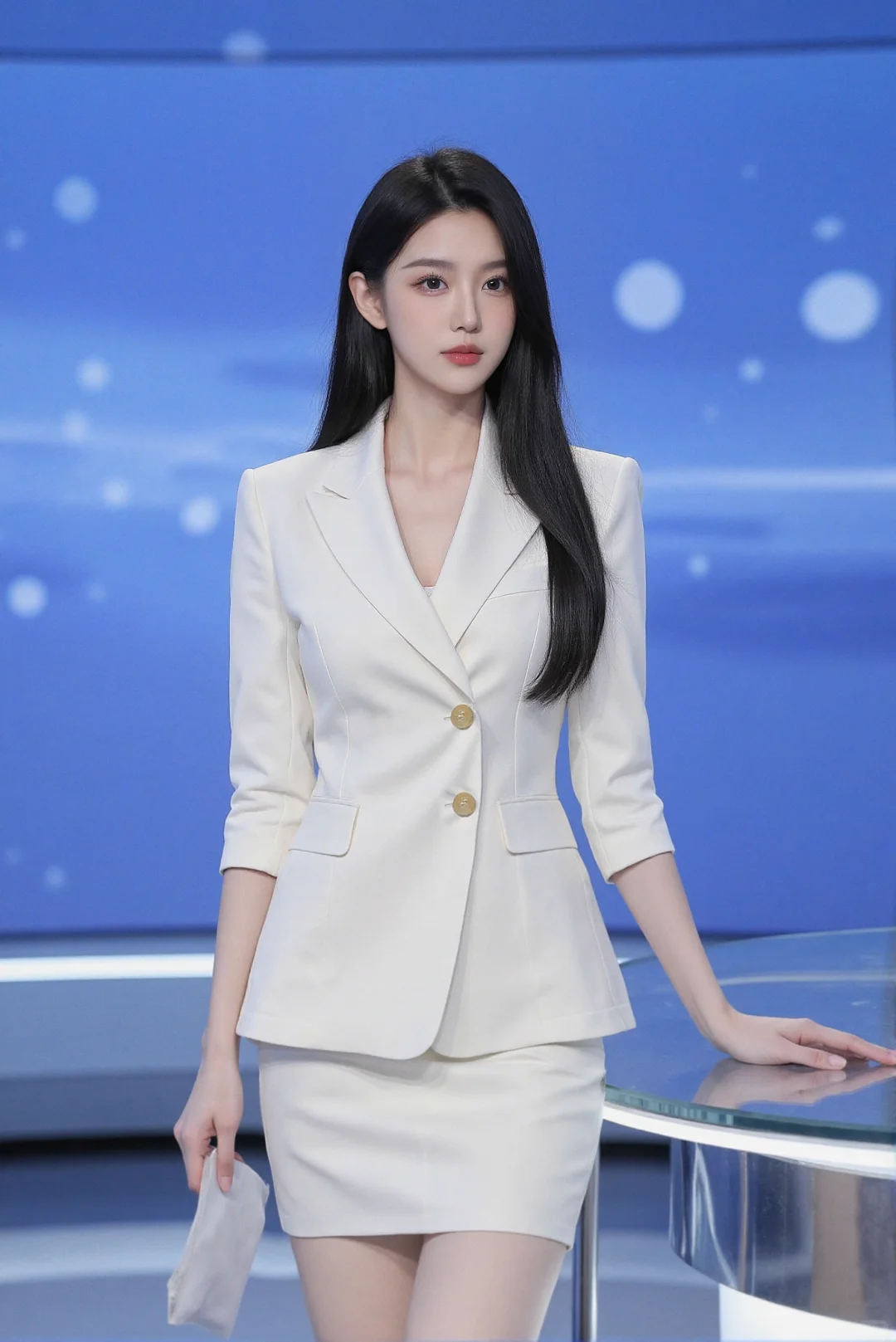体验新闻女主播的一天🎬