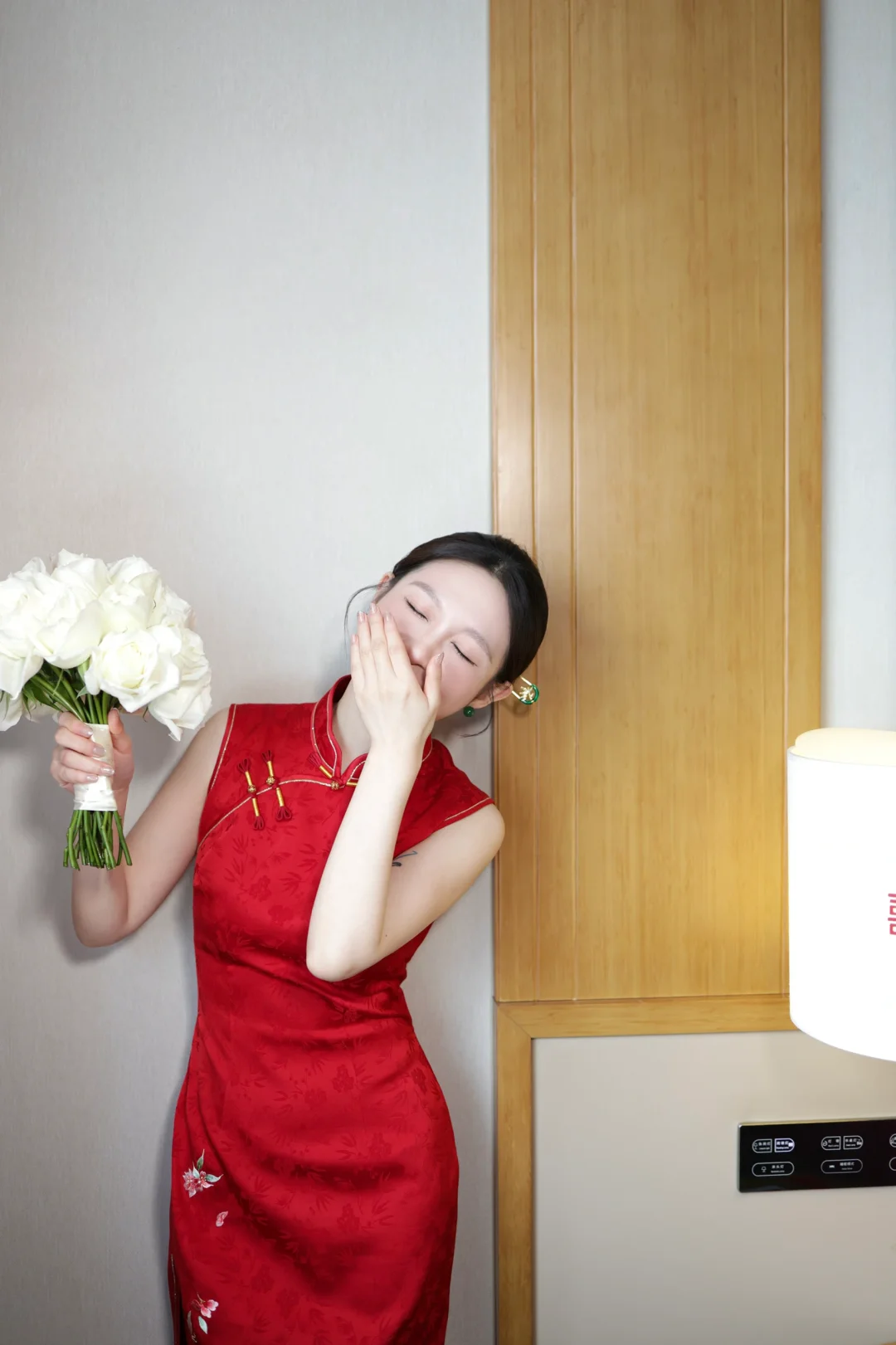 还得是红旗袍