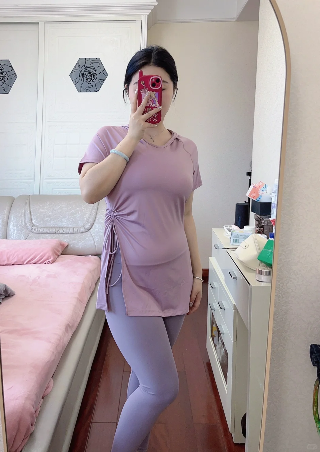 160 120斤｜新买的瑜伽服 减肥更有动力了！