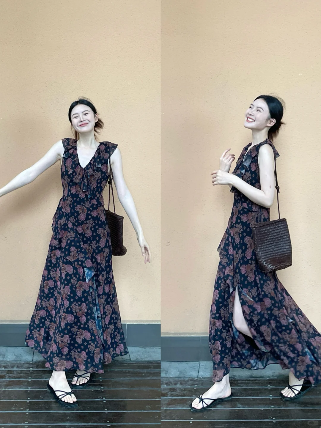 美腻度假连衣裙