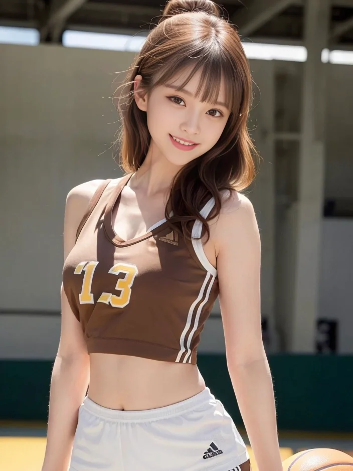 Ai绘画 | ⛹🏼‍♀️教练，我想打篮球