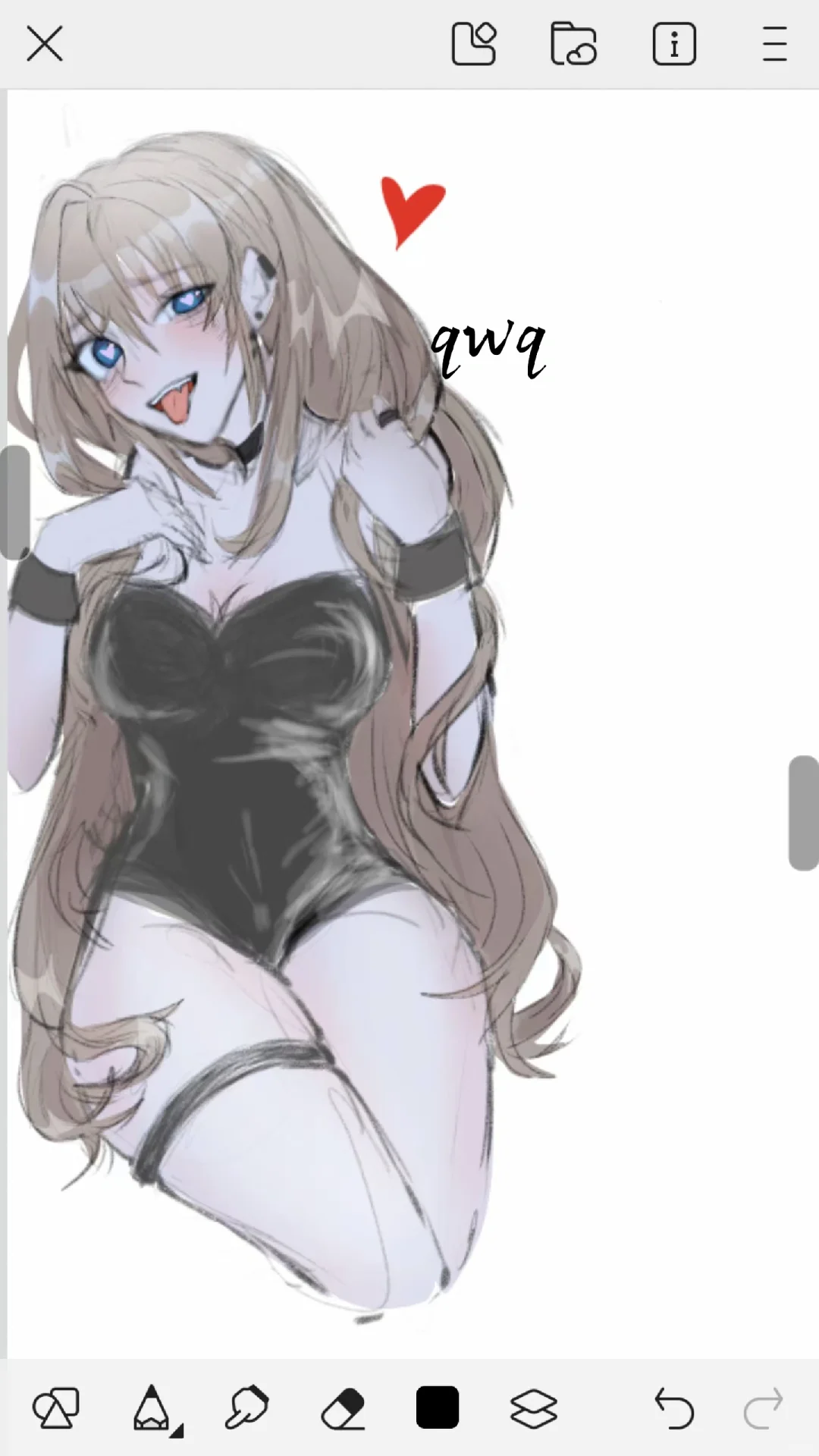 翻到了以前画的涩（？）图