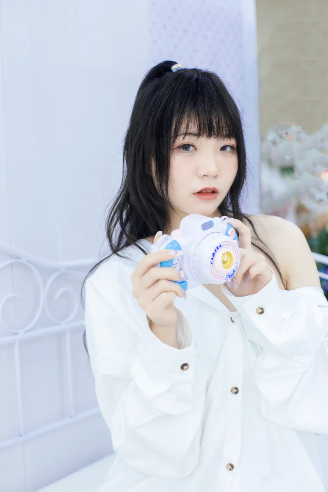 白色纯欲系少女