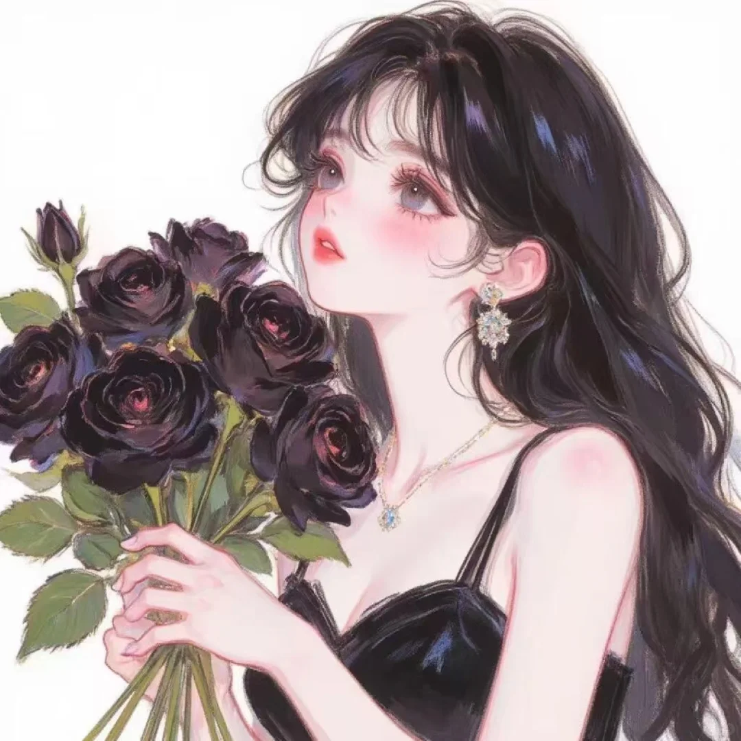 🍑｜超有氛围感美少女头像～