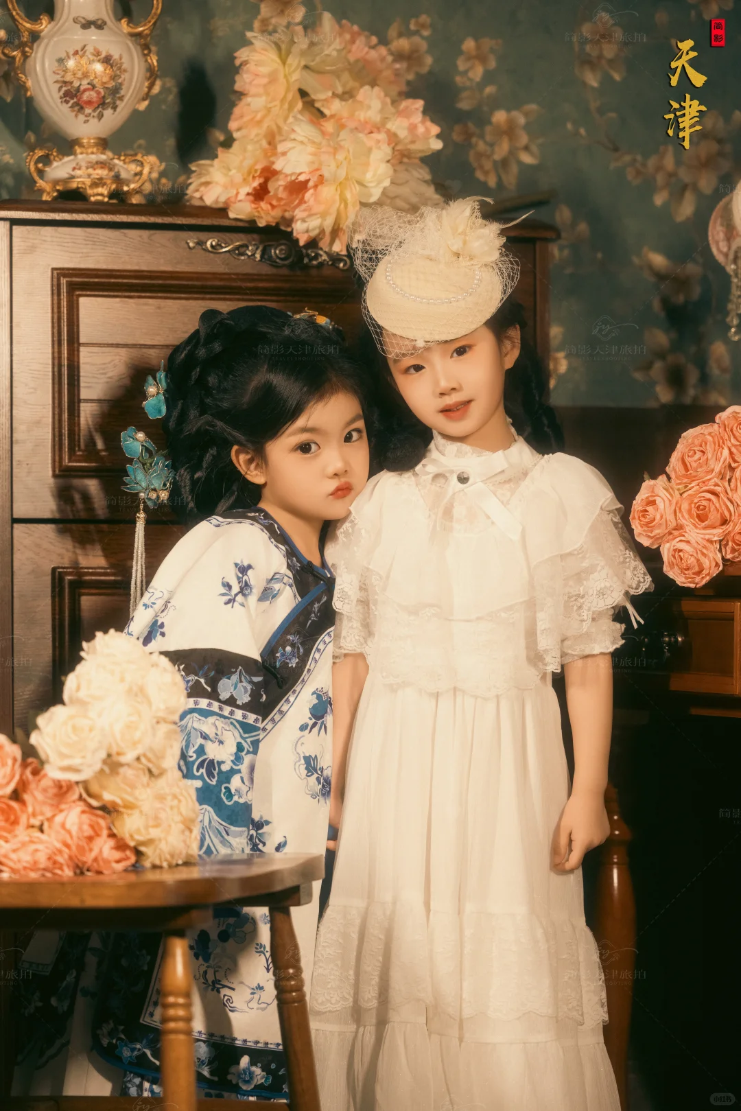 萌娃版清汉女留洋大小姐写真