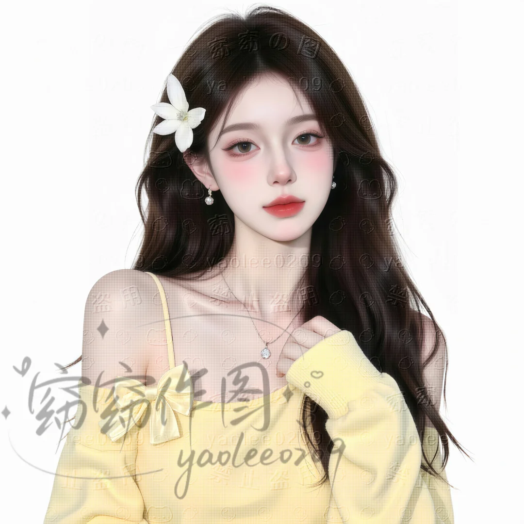 六张清纯温柔女头