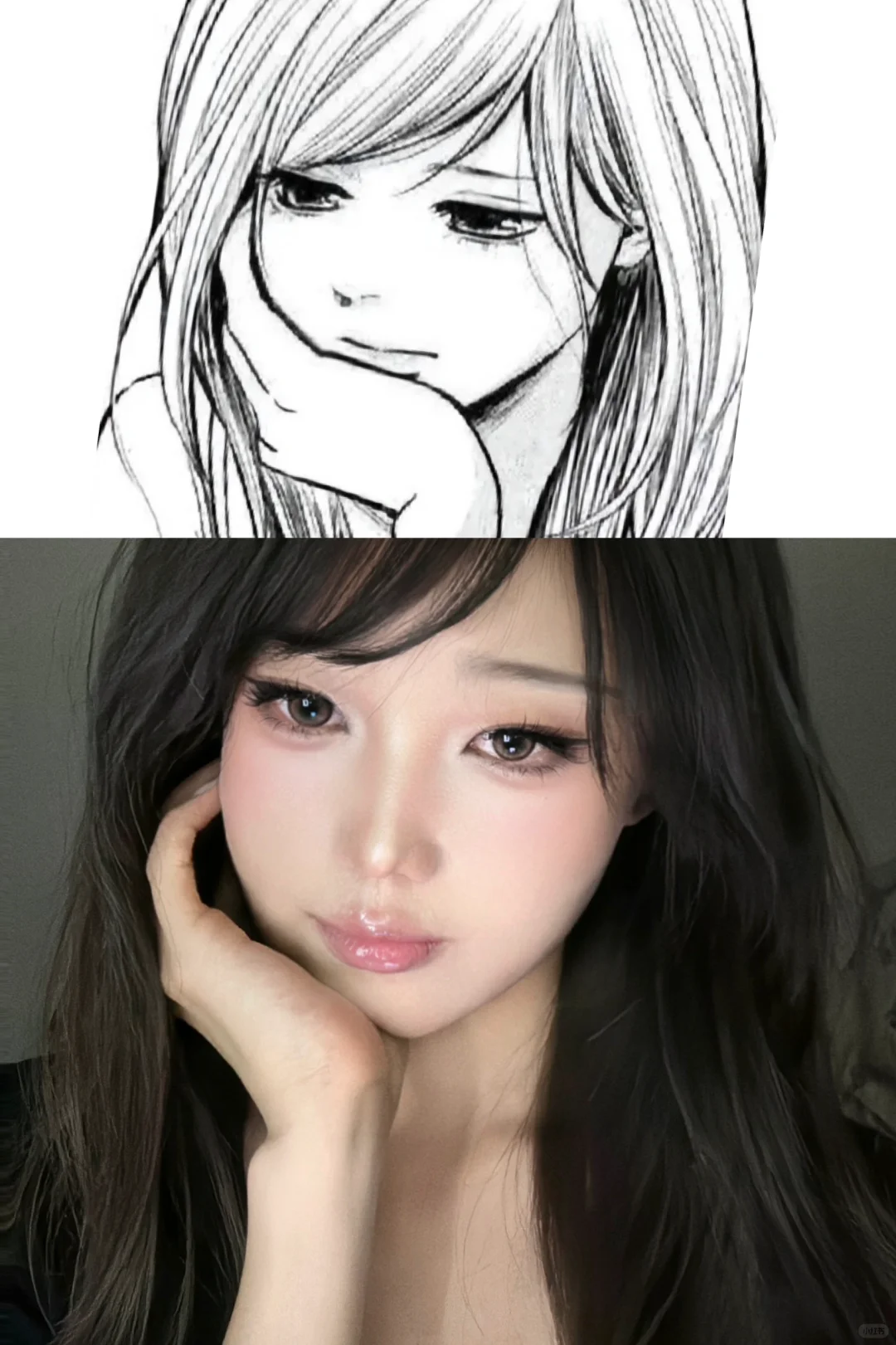 伊达柚子仿妆|像不像 不像删了