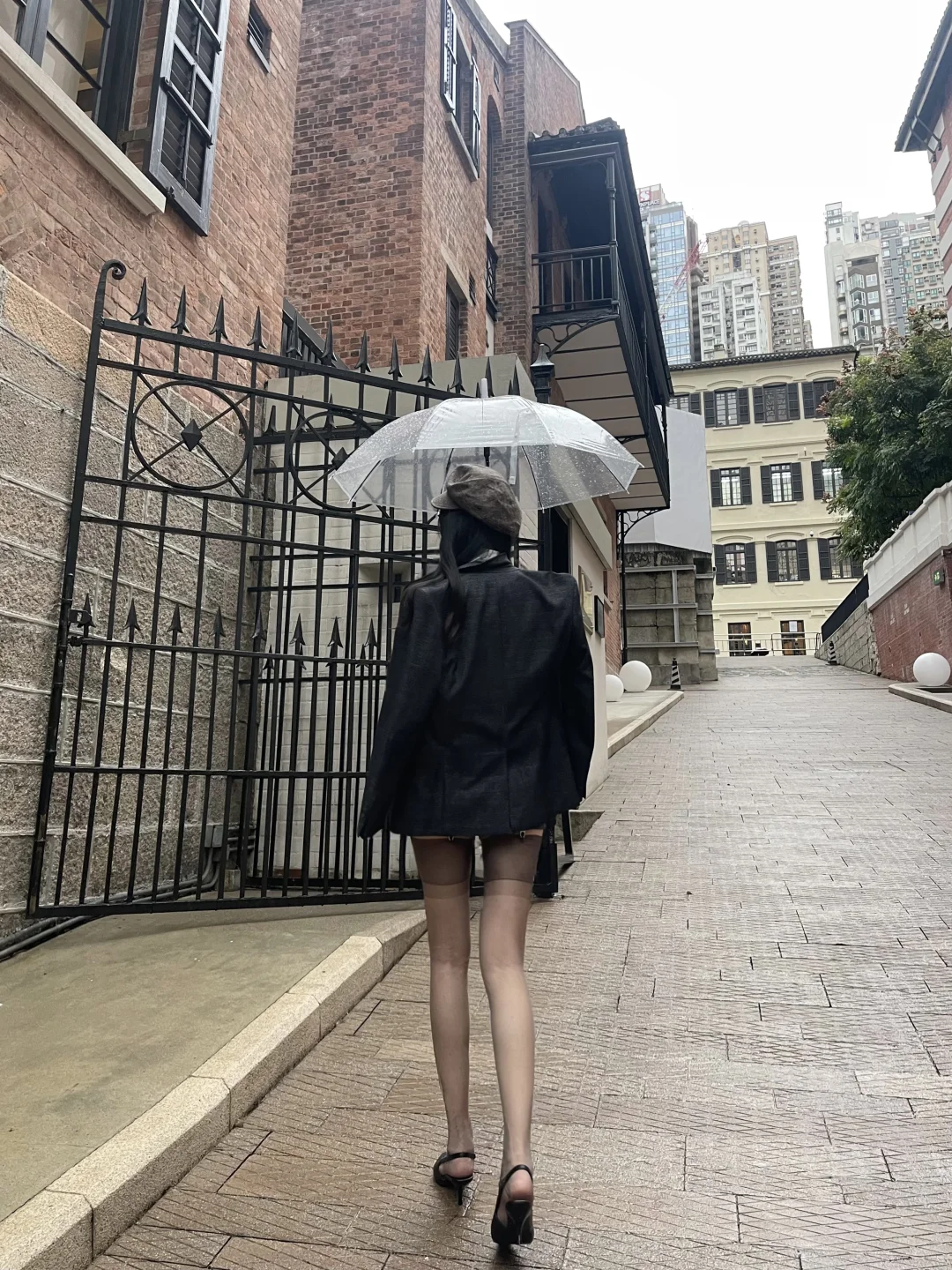 漫步雨天