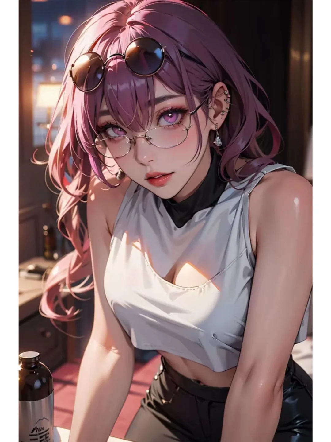 #AI美女#太辣了这谁受得了！