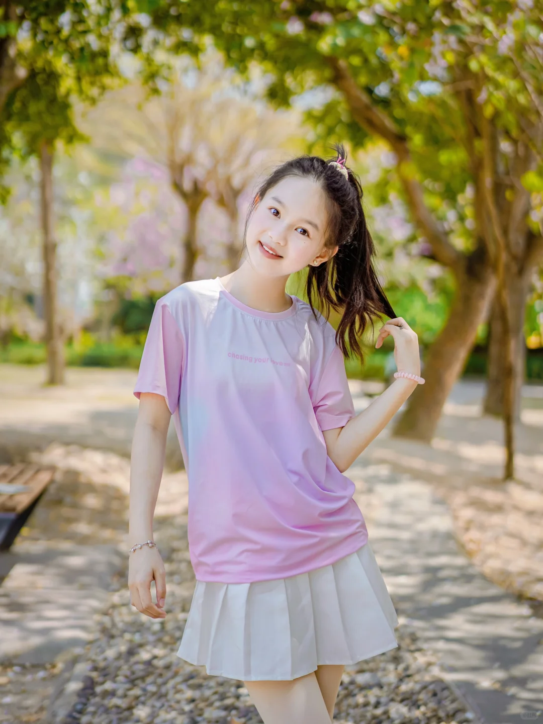 9岁身高154cm大长腿女儿～元气运动穿搭💦
