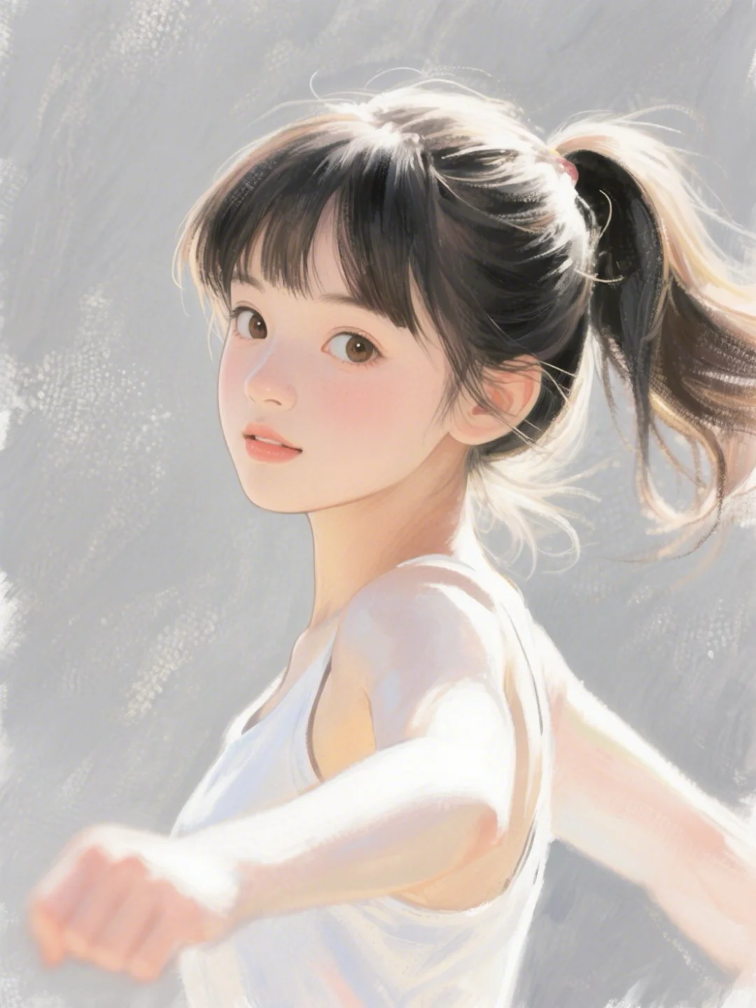 一组运动风，元气满满的女孩～