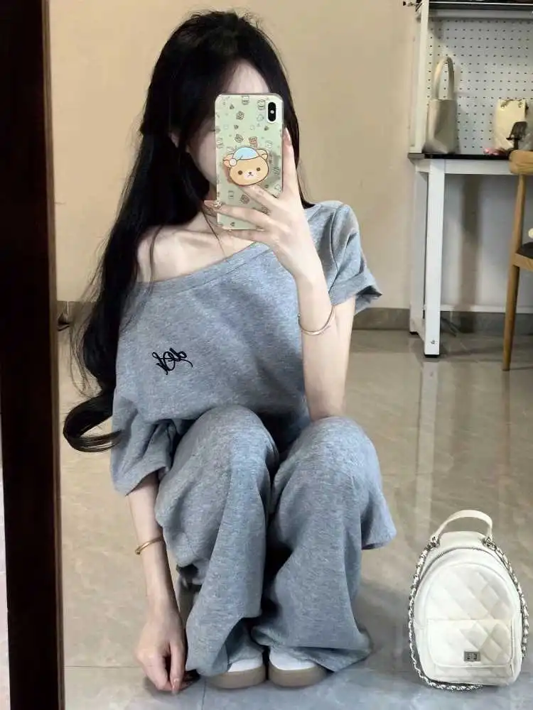 夏日必备💫时尚阔腿裤套装