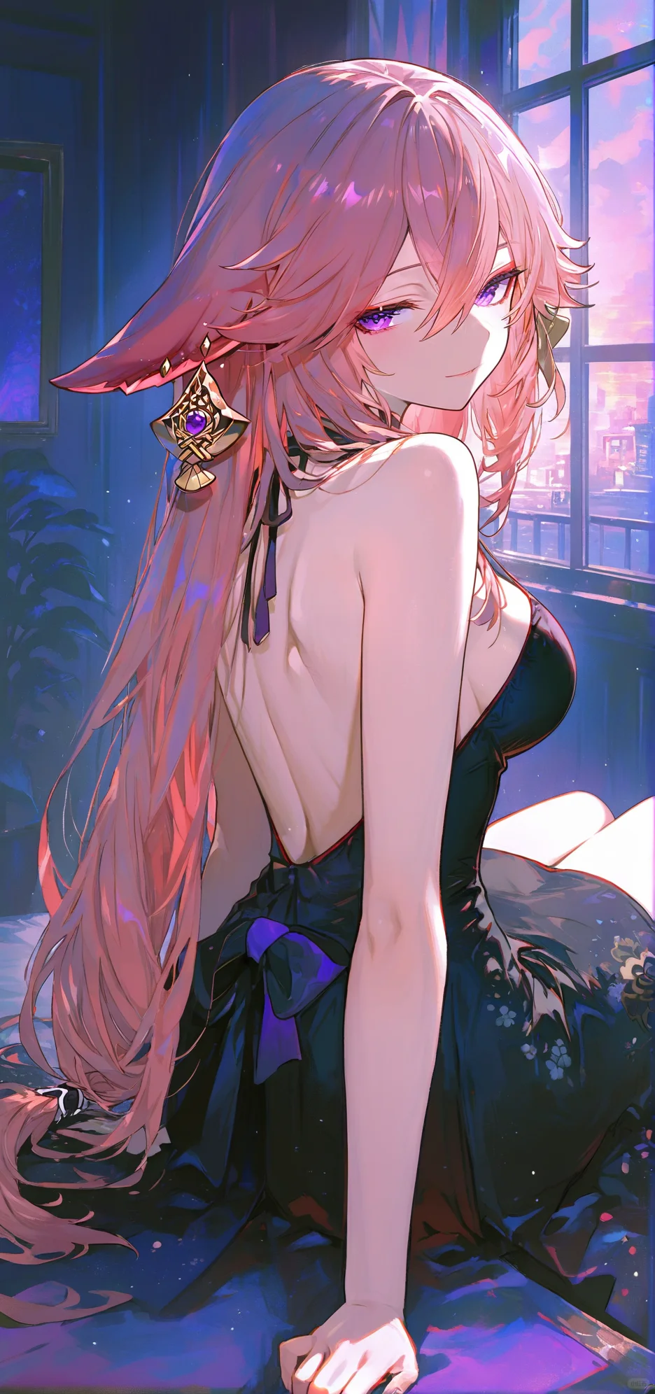 share|八重神子的优雅侧影杀