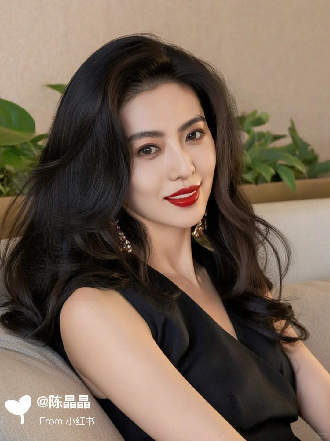 💄港风美人秘诀 | 耳饰·眉毛·红唇💋