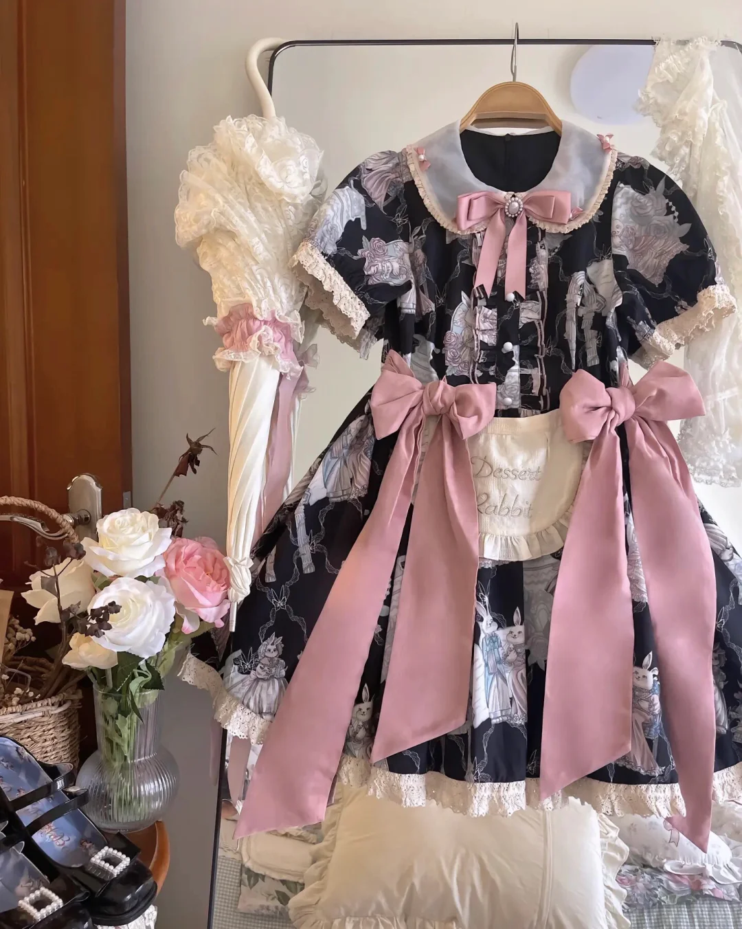 lolita喵喵森森原创家的兔兔茶会