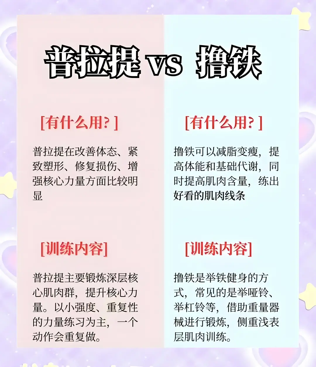 🔥普拉提 vs 撸铁｜哪种运动更适合你？