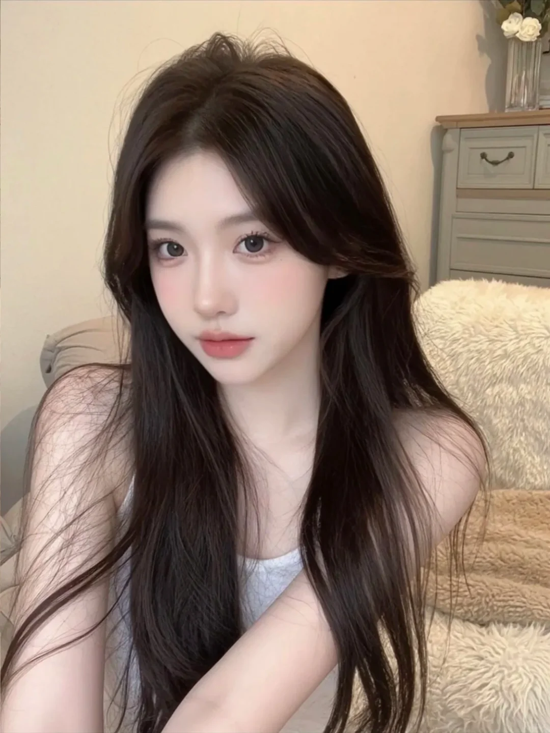 清纯小众 新人女模蹲个摄影师📹