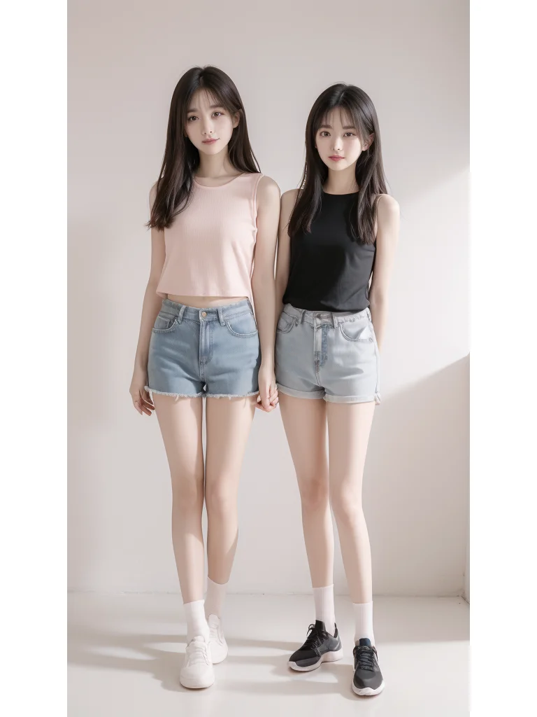 Ai绘画019 姐妹花