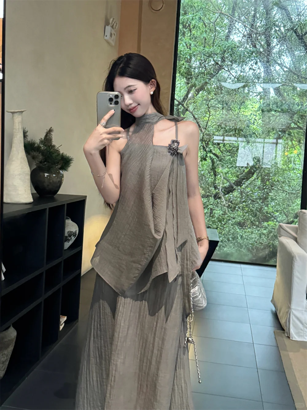夏季新款👗禅意风套装