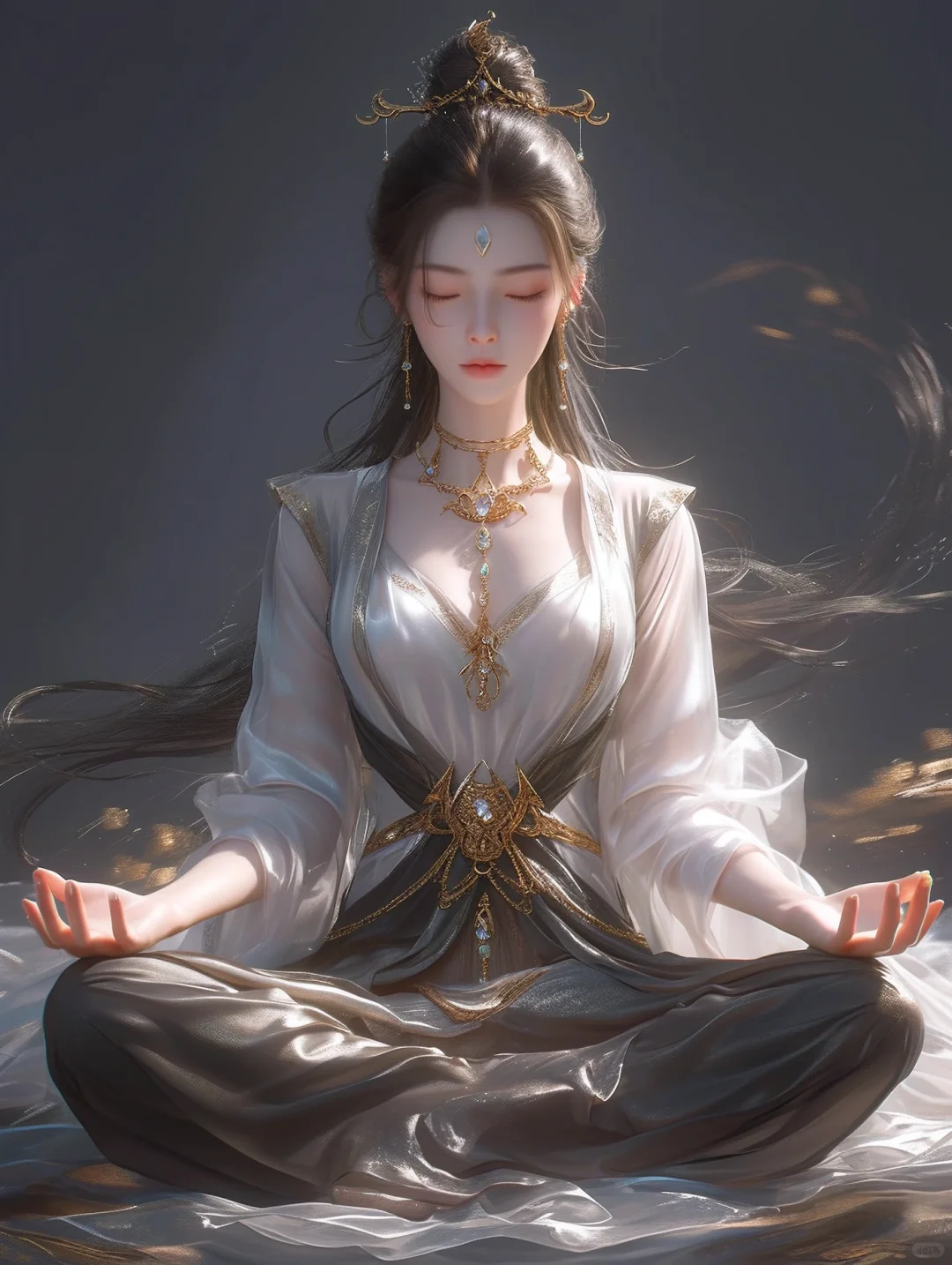 女神·打坐·冥想