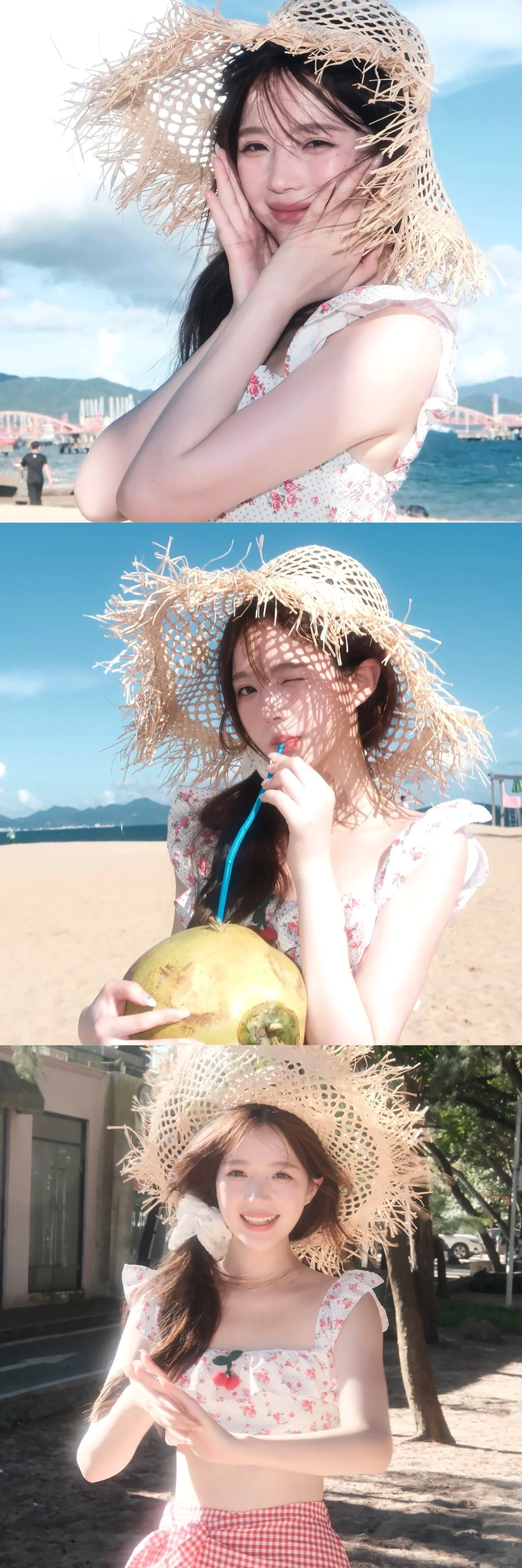 哭晕了⛱️在海边拍到了我人生照片