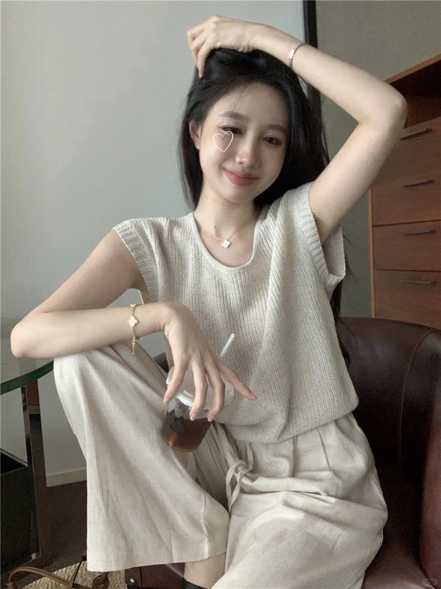 真的好爱这件韩系镂空小T恤夏天穿冰冰凉凉