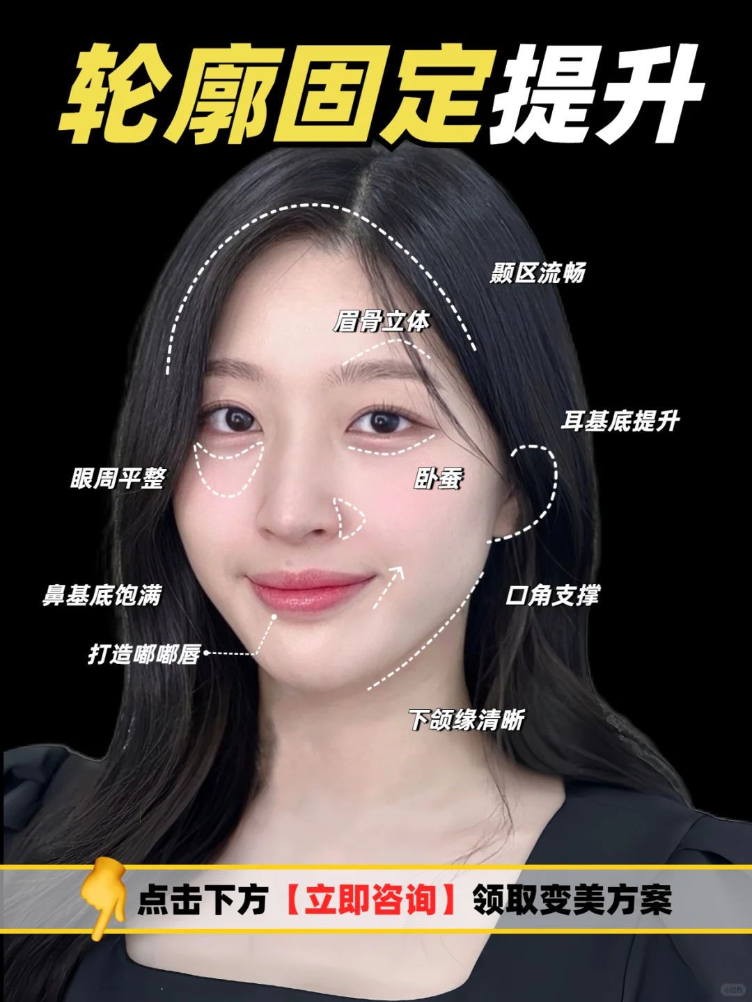 轮廓流畅真的很重要！360度无死角美丽~